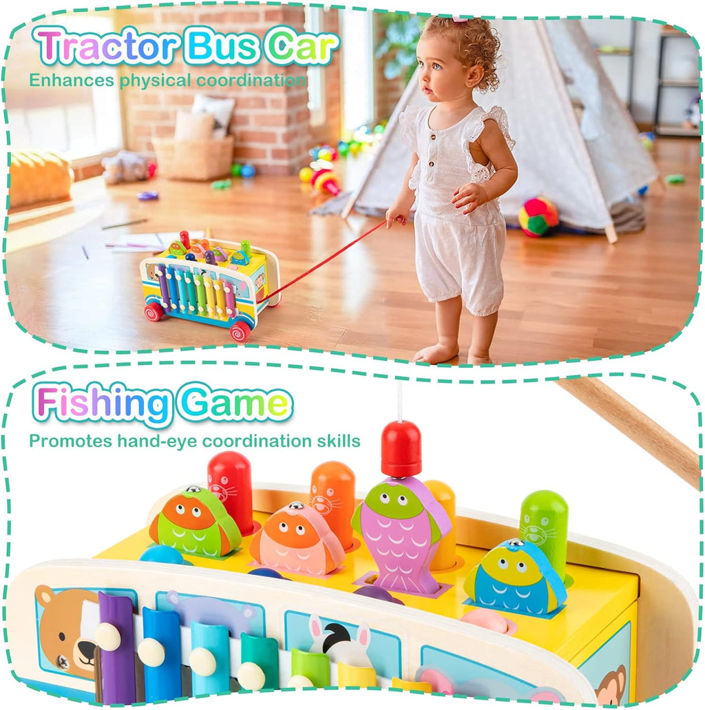 Jeu de marteau Montessori pour motricité fine – Wardmelstore
