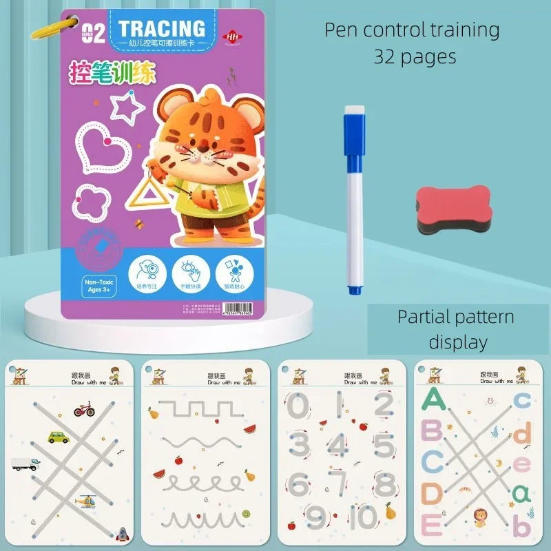 Activités éducatives Montessori pour apprendre à écrire