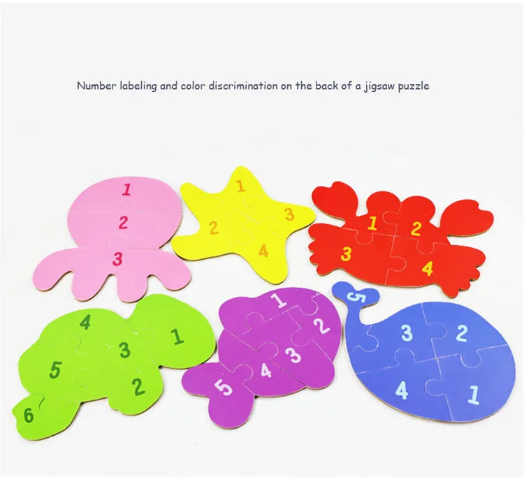 Puzzle Montessori – détail du puzzle – Wardmelstore