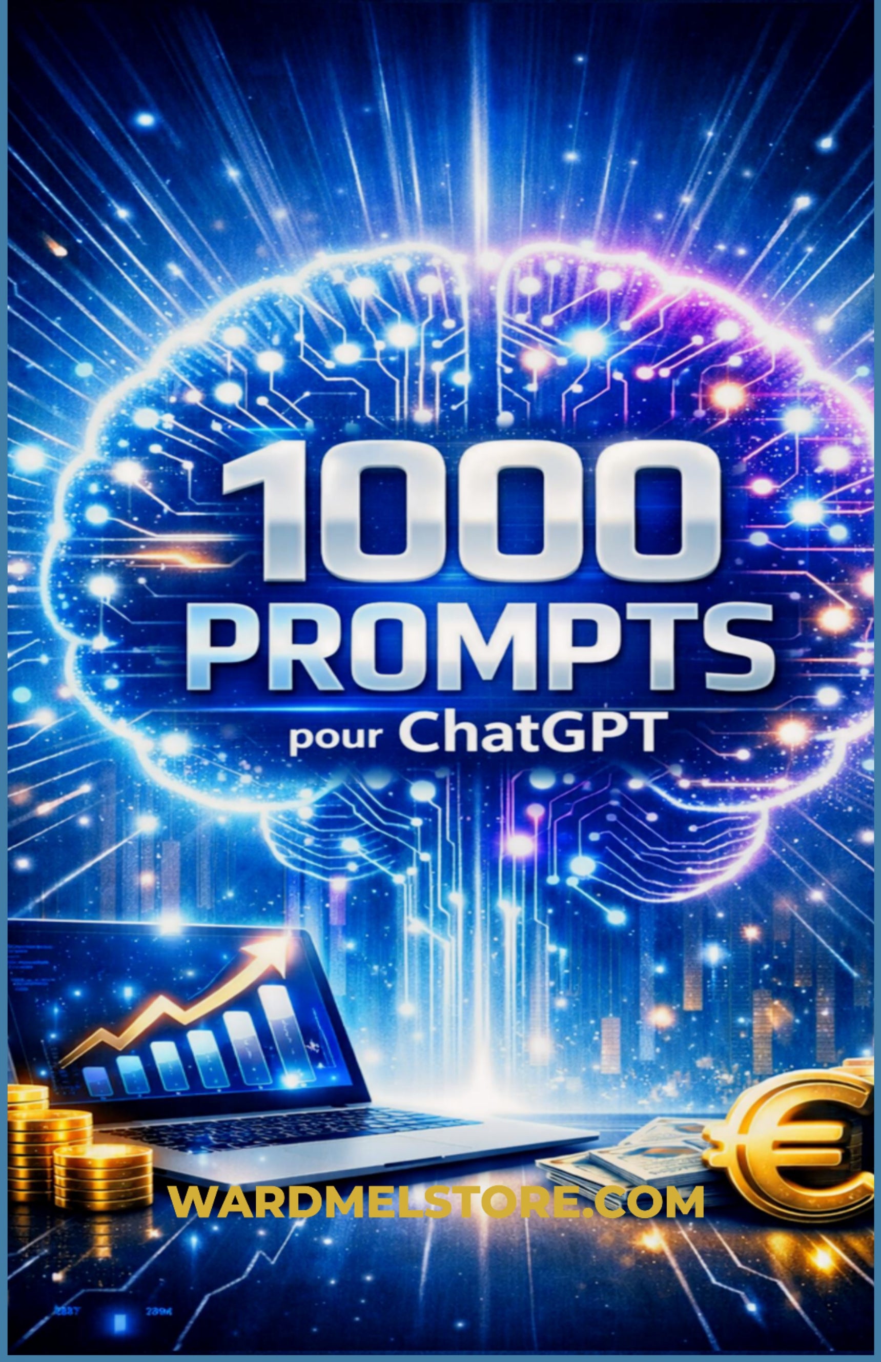 1000 Prompts pour ChatGPT - Le Grand Livre des Prompts IA - Wardmelstore