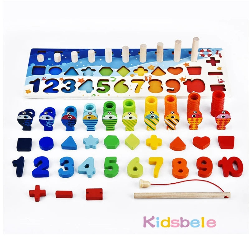 Planche de tri Montessori pour apprendre les formes et les couleurs