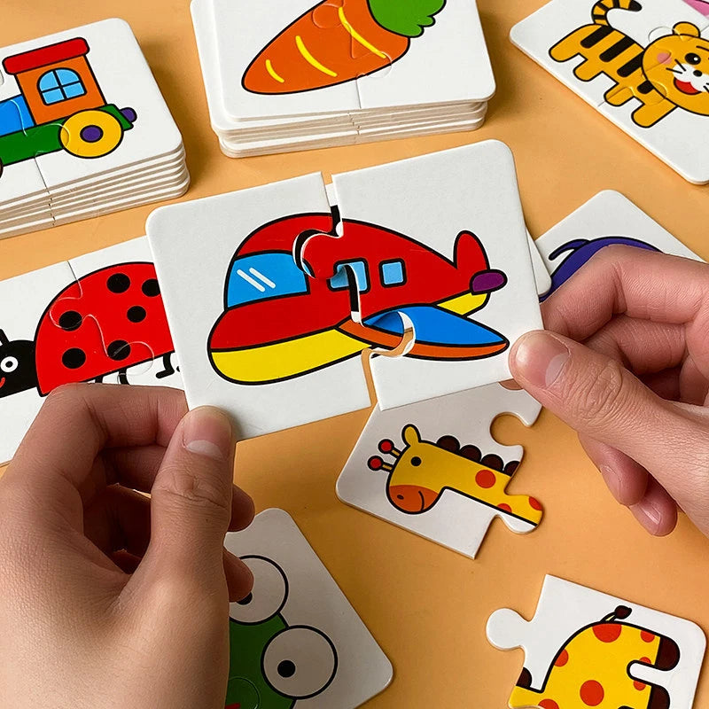 Cartes Éducatives Montessori – Une Image, un Mot, et Votre Enfant Apprend | 1-3 ans