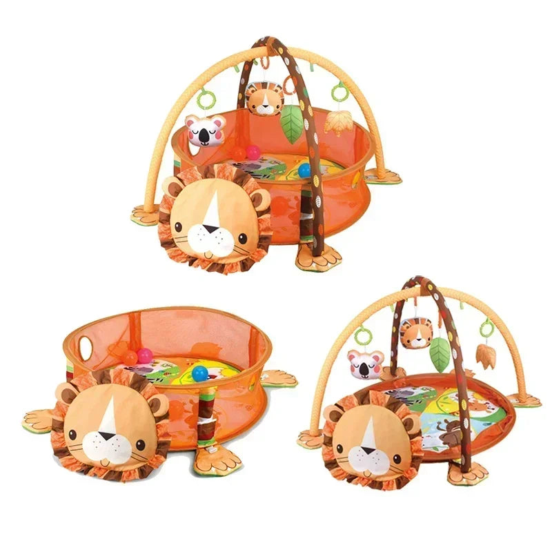 Tapis ourson bébé utilisé comme couverture de sortie – multifonction pratique léger