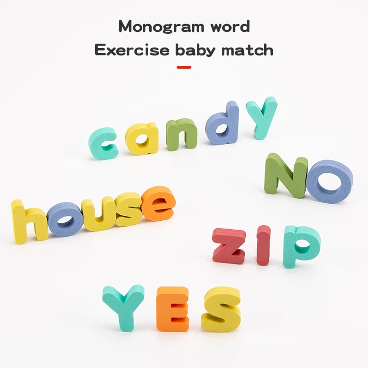 Puzzle ABC Montessori variante Alphabet Pastel Doux – couleurs douces 1-3 ans