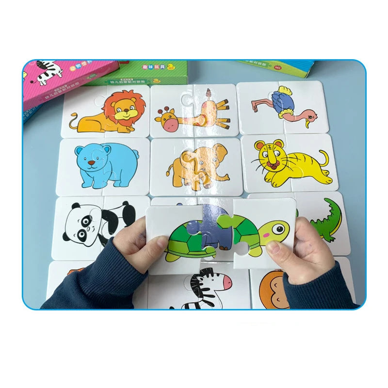 Cartes Éducatives Montessori – Une Image, un Mot, et Votre Enfant Apprend | 1-3 ans