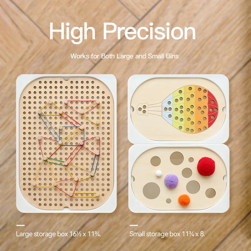 Table Sensorielle Montessori – Tous les Sens de Votre Enfant s'Éveillent en Même Temps | 1-3 ans