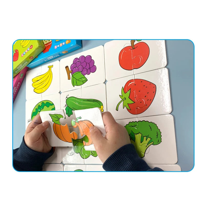 Cartes Éducatives Montessori – Une Image, un Mot, et Votre Enfant Apprend | 1-3 ans
