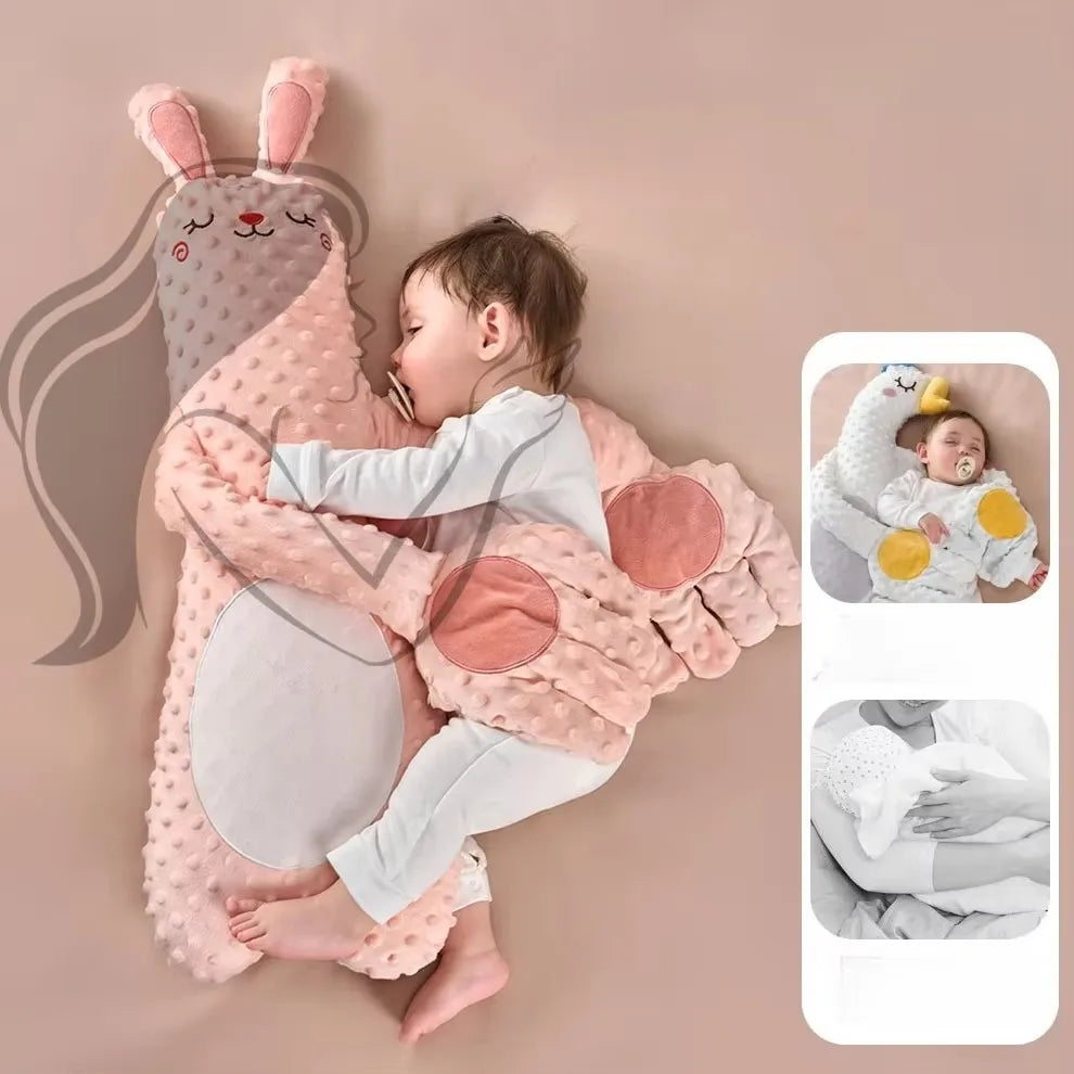 Oreiller poupée câlin bébé – modèle Ours Brun rembourrage hypoallergénique