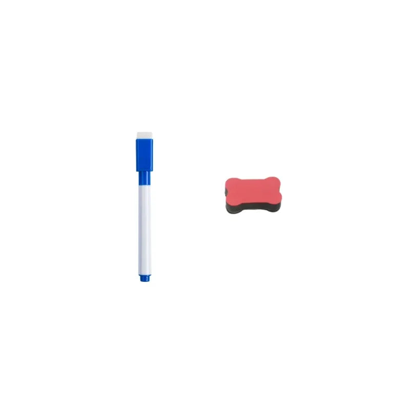 Stylo effaçable bleu pour cahier de traçage Montessori